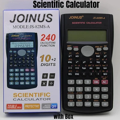SELLERTREE WISSENSCHAFTLICHER TASCHENRECHNER ELEKTRONISCHES BÜRO 12-STELLIGE SCHULPRÜFUNGEN GCSE MIT UK.