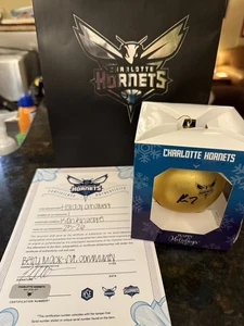 Kon Knueppel Signed Autograph Charlotte Hornets  Christmas Ornament - Picture 1 of 3