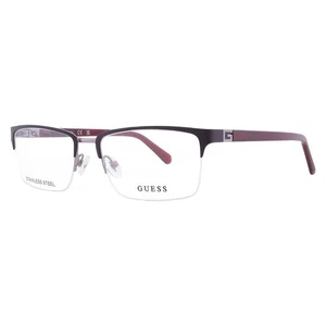 Guess Demo Rectangular Men's Eyeglasses GU50191 002 56 GU50191 002 56 - Picture 1 of 4