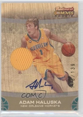 2007 Topps Trademark Moves Wood Relics Ink /139 Adam Haluska #82 Rookie Auto RC - Image 1 of 2