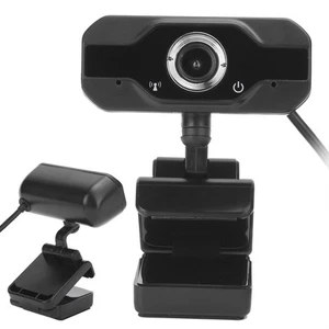 HD PC Webcam 720P Web Camera CMOS Sensor Builtin Mic Cam Video Calling F FY - Afbeelding 1 van 21