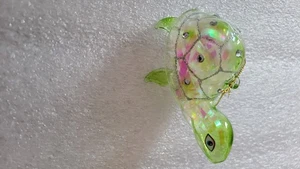  Tartaruga Decorazione Natalizia Vetro Soffiato  - Foto 1 di 14