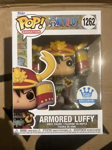 Funko Pop! One Piece Armored Luffy #1262 shop Exclusive 1262 Common W/ protector - Picture 1 of 6