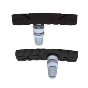 Pastiglie freno Kool Stop All Terrain NERE filettate 1 paio BMX - Foto 1 di 1