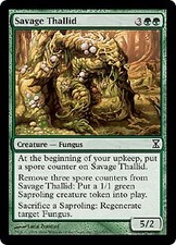 Time Spiral Savage Thallid x4 Magic The Gathering NM