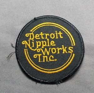 Detroit Nipple Works Inc. Manufacturing 3" Sew On Patch - Picture 1 of 2