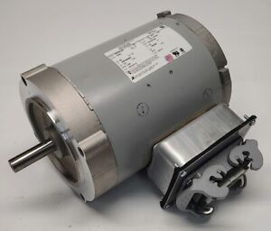 CMC 32879532F-Bridge Motor .5 HP 1800 RPM 56C200/230/460V 190/380V B FLA 2.0/1.0