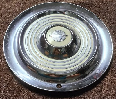 (1) Cubierta de rueda tapacubos Oldsmobile Starfire Super 88 15" vintage OEM 1954-55 #0C Foto 1 de 4