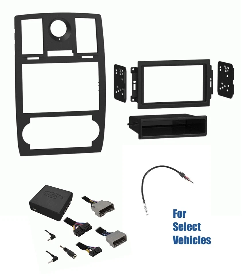 Car Stereo Radio Kit Wire Harness Ant for 2005-2007 Chrysler 300 300C w/Steering Foto 1 de 1