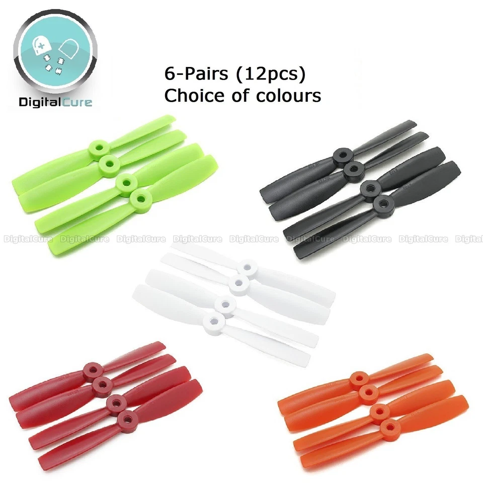 6 Paare Diatone Bull Nose 2-Klingen 6" 6045 Propeller - Flugzeug Drohne Quad - Bild 1 von 1