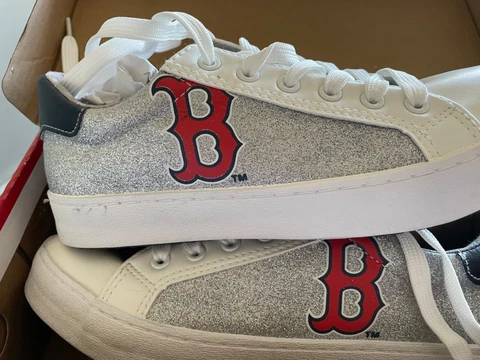 Red Sox Sneakers - Never Worn Cover