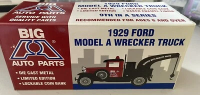 Camión grúa Ford Modelo A 1929 autopartes edición limitada banco 1:25 Foto 1 de 4
