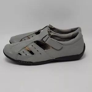 Dr. Scholl Double Air Pillo Mary Jane Klett-Sandale flach Komfortschuhe 7,5 W - Bild 1 von 12