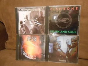 (4) Thrash Funk/Groove Metal Hard CD Lot Aversion Pro-Pain Fishbone XL & DBD EXC - Picture 1 of 9