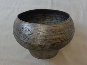 1 GAL Antik Kessel Bohnentopf Vintage Koch Herd Pfanne Schüssel Primitiv Aluminiumguss - Bild 1 von 12