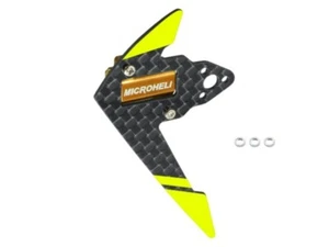 Montaje de motor de cola de fibra de carbono Microheli con juego de aletas (DORADO) - OMP Hobby M1/EVO - Imagen 1 de 1