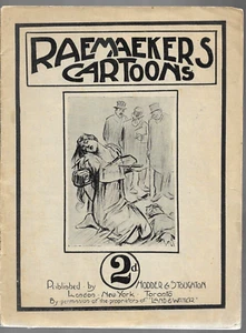 Raemaekers Cartoons ca.1915 WWI Krieg Propaganda Hodder & Stoughton - Bild 1 von 4