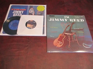 JIMMY REED AT SOUL CITY LIVE 180 Gram 2004 PRESSING LP + I'M JIMMY REED +RARE 45 - Picture 1 of 1