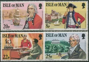 Isle of Man 1981 Offizier Mark Wilks 189/92 postfrisch - Bild 1 von 1