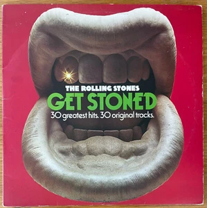 THE ROLLING STONES - GET STONED 30 GREATEST HITS UK 1977 2xLP - Picture 1 of 12