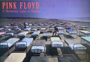 Pink Floyd Un momentaneo lasso di ragione poster vintage 23 x 33 - Foto 1 di 1