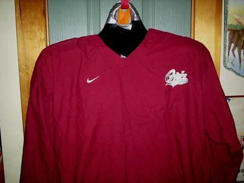 UNIVERSITY OF MONTANA GRIZZLIES PULLOVER COAT NIKE GSA BRAND SIZE MED GO GRIZ! Cover