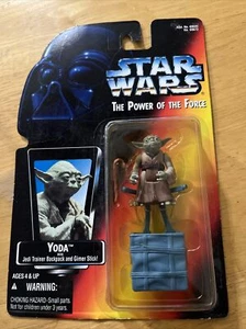 Kenner Star Wars Yoda With Jedi Trainer Backpack And Gimer Stick Action Figure - Picture 1 of 4