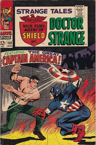 STRANGE TALES 159 F/VFINE 1st VAL CONTESSA STERANKO Art Falcon Winter Soldier  - Picture 1 of 3