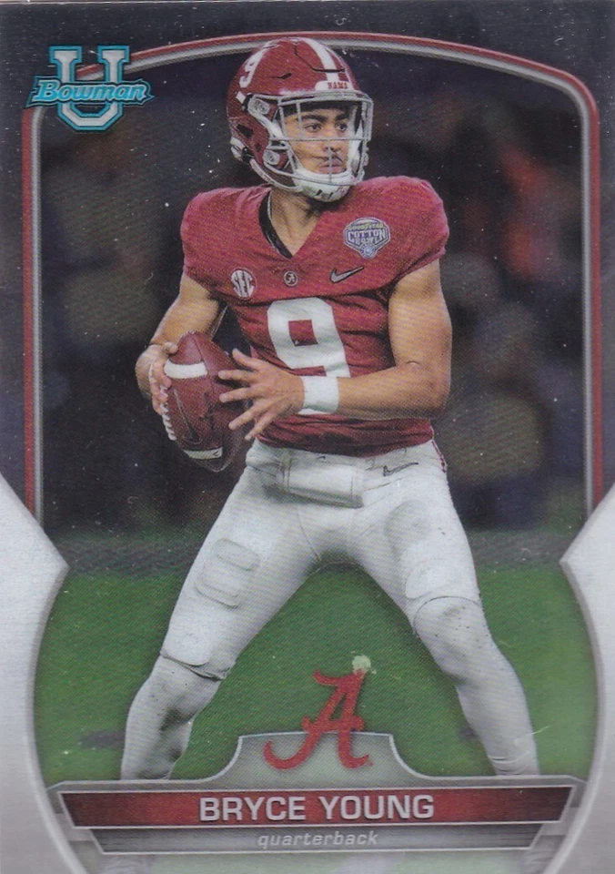 2022 Bowman Chrome University Football Pick Your Cards! Complete Your Set! - Image 1 of 1