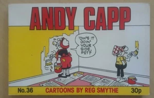 1976 Andy Capp Number No. 36 Mirror Group Book Cartoons by Reg Smythe #776 - Picture 1 of 3