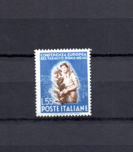 Italia 1950 francobollo 117 conferenza tabacco/CEPT/Europa nuovo di zecca - Foto 1 di 2