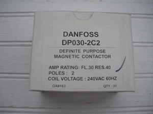 DANFOSS DP030-2C2 DEFINITE PURPOSE MAGNETIC CONTACTOR 30 AMP FREE SHIPPING - Picture 1 of 5