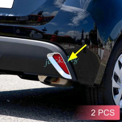Cubierta envolvente reflector de parachoques cromado para Toyota Yaris 2020-2025 Foto 1 de 4