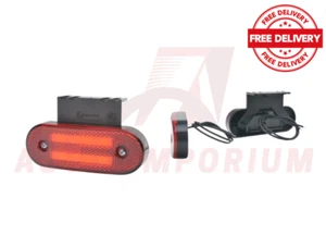 NEW | WAS W175 LED Red Rear Marker/Position Light 12V/24V For Truck Trailer - Picture 1 of 2