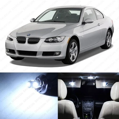 16 x White LED Interior Light Package For 2006 - 2011 BMW 328i 335i M3 330i TOOL - Image 1 of 4
