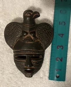 Stammesindianer Ton Maske 6 Zoll - Bild 1 von 2