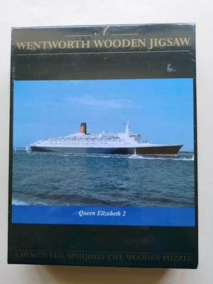 Seghetto in legno Wentworth 250 pezzi, Regina Elisabetta 2. Sigillato in fabbrica. - Immagine 1 di 4