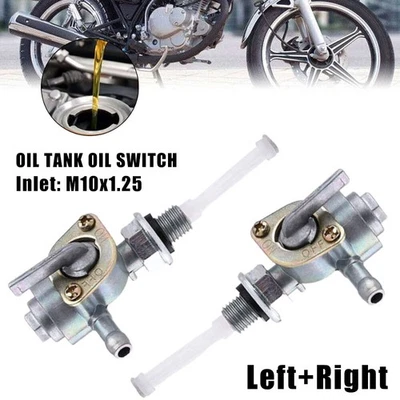 Pair Shut-Off Valves Fuel Tank Switch Water Tap Petrol Generator Pump — 第 1/4 张图片