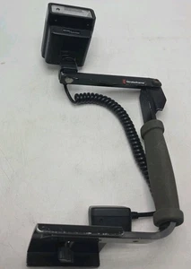 Vintage Stroboframe System Photography Flash Holder Canon Plug With Sears Flash - Picture 1 of 8