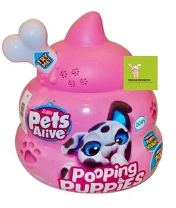 Zuru Pets Alive POOPING PUPPIES Blind Mystery Dog Plush Puppy Sounds 2022 New - Picture 1 of 3