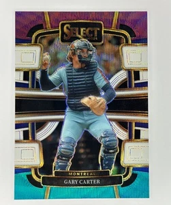 2024 Panini Select - Concourse Gary Carter #65 Tricolore Prizm - Foto 1 di 2