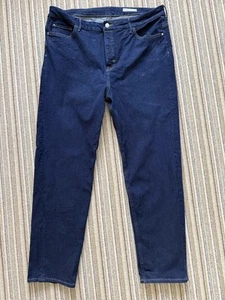M&S The Magic Jean Lift Ladies Blue Jeans ~ Size 20 R - Picture 1 of 4