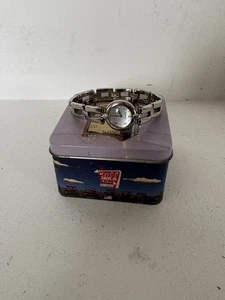 Fossil F2 Uhr Damen Silber Edelstahl Batterie Water Resist Quarz Boxed - Bild 1 von 12
