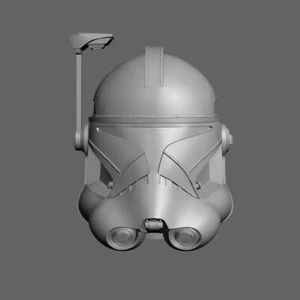 Captain Rex Phase 2 Clone Wars custom head for Star Wars action figures - Picture 1 of 1