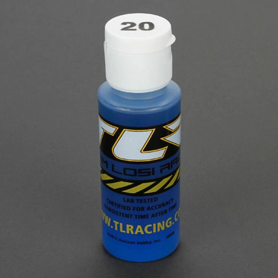 Losi TLR74002 Silicone Shock Oil, 20 wt, 2 oz - Image 1 of 1