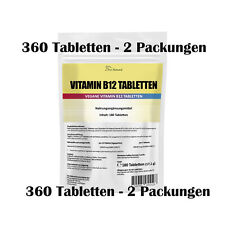 METHYL VITAMIN B12 - 360 Tabletten (vegan) á 400 mcg Methylcobalamin B-12