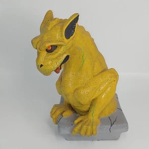 Vintage Gargoyle Statue Medieval Gothic Mythical 10.5" Tall - Picture 1 of 15