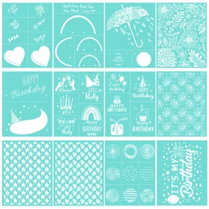 Varias mallas de transferencia de plantillas de serigrafía para decoración de tela de vidrio de madera - Imagen 1 de 25