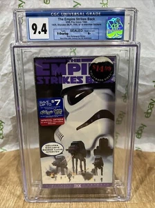 Star Wars: The Empire Strikes Back VHS Sealed Graded Cgc New 9.4 A+ Seal 1995 - Picture 1 of 6