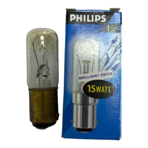 Philips Fridge Freezer Oven Appliance Bulb Pygmy Light Lamp 15w B15 SBC 240v X5 - Picture 1 of 12